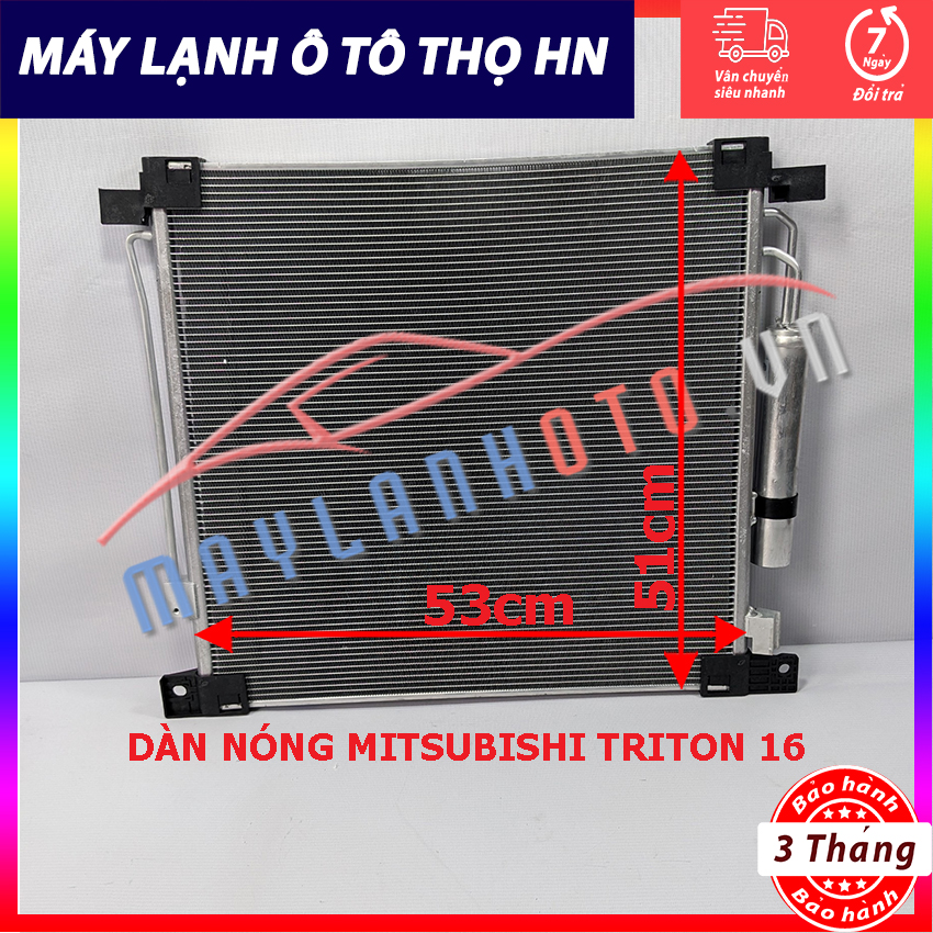 Dàn nóng Mitsubishi Triton 2015 Hàng xịn Thái Lan
