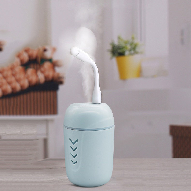 Bộ Máy Phun Sương Nano Mini 3 Trong 1 Phun Sương, Quạt, Đèn ( Giao màu ngẫu nhiên)