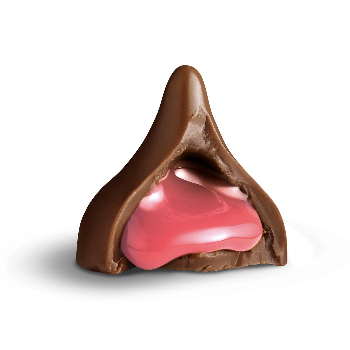 TÚI 255g SOCOLA SỮA - KEM CHERRY Hershey Kisses Milk Chocolate Filled with Cherry Cordial Creme Candy, Christmas (9 oz