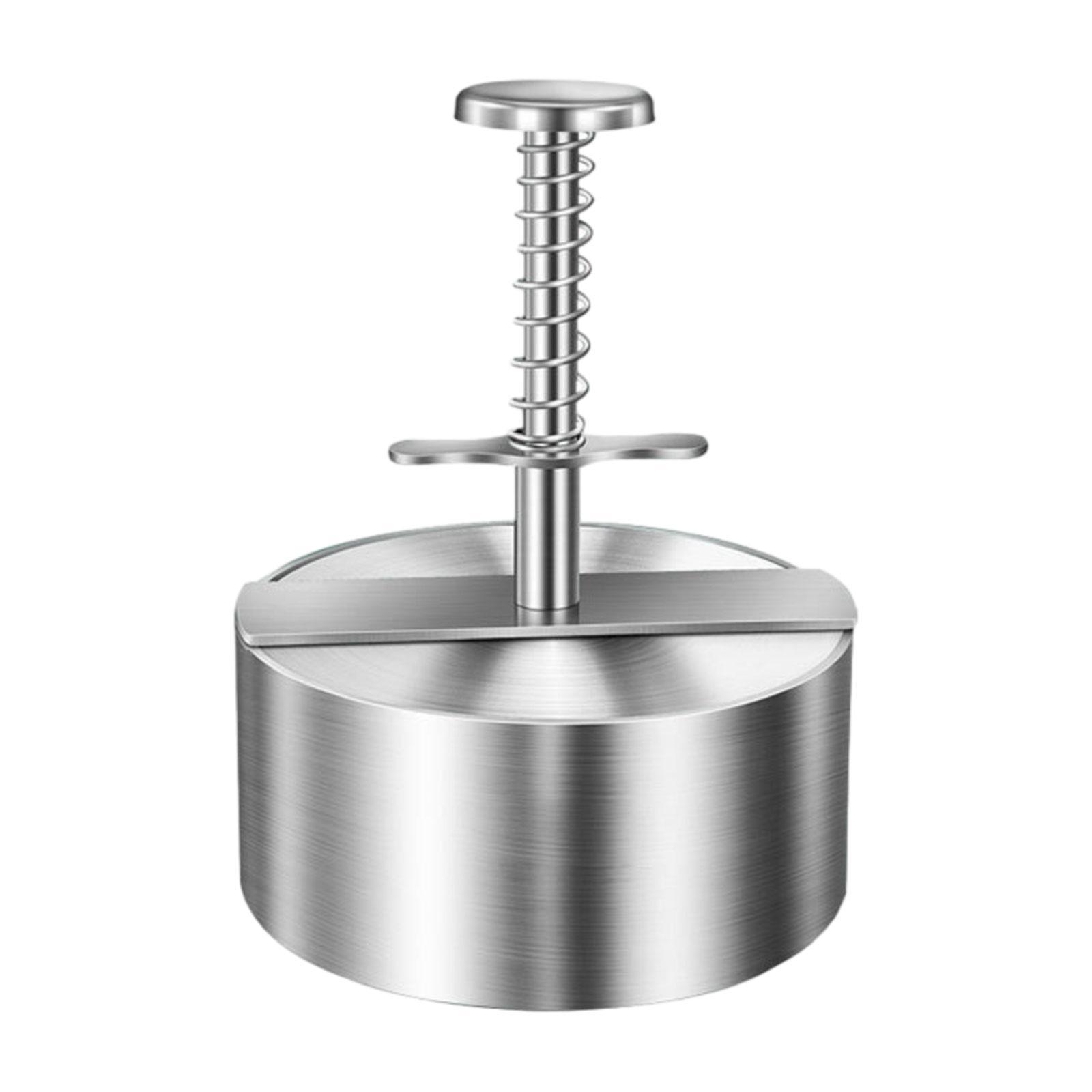 Stainless Steel Burger Press Nonstick Patty Maker for Cooking Steak Barbecue