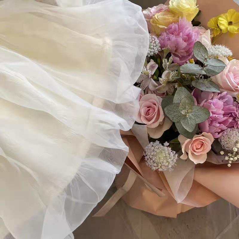 Đầm hở vai vô cùng lộng lẫy wabisabi