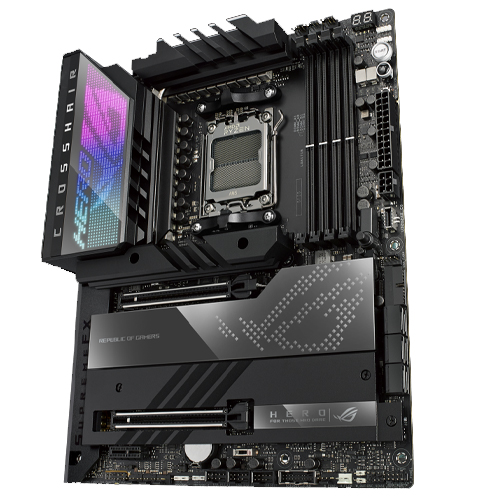 Bo mạch chủ Main ASUS ROG CROSSHAIR X670E HERO Socket AMD AM5 - Hàng Chính Hãng