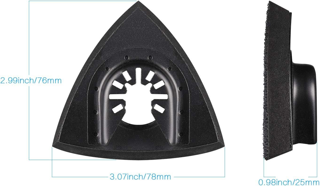 4 Miếng đệm đính kèm dụng cụ đa năng 80mm, Lưỡi dao đa năng, Phụ kiện dao động cho dụng cụ điện, Worx Tool, Multi Tool