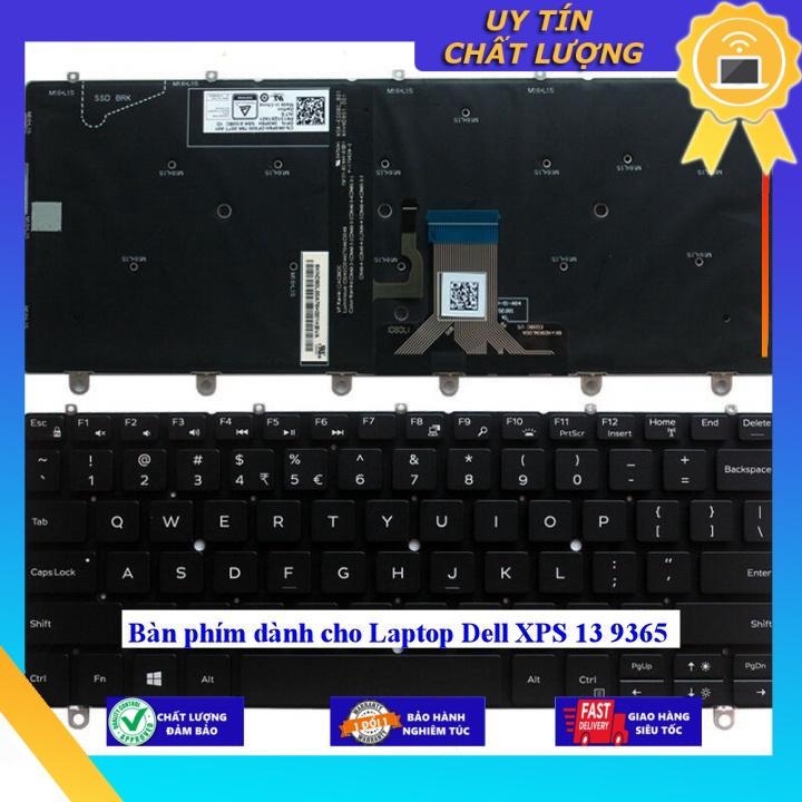 Bàn phím dùng cho Laptop Dell XPS 13 9365 - Hàng Nhập Khẩu New Seal