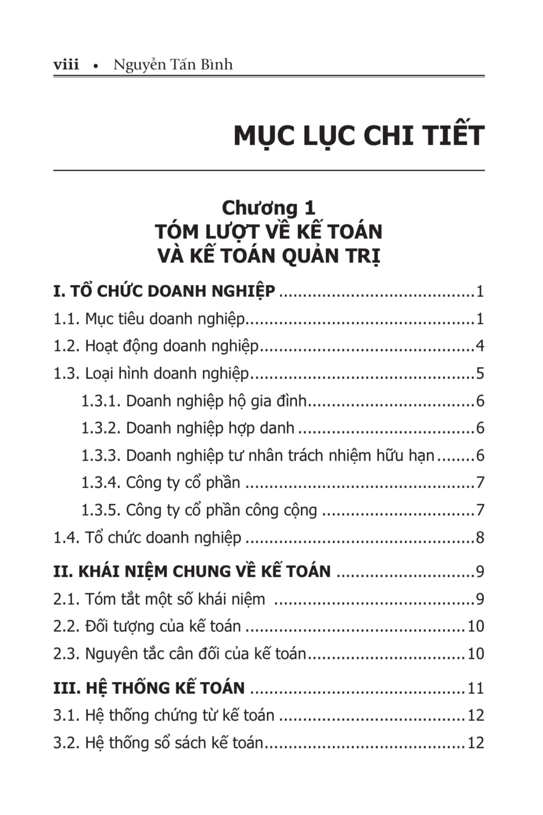 Kế Toán Quản Trị Giản Lược