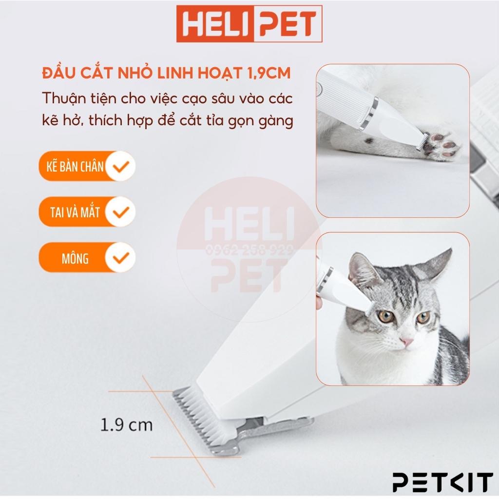 Tông Đơ Cắt Tỉa Cạo Lông Chó Mèo Petkit PRO 2023 2in1 - HeLiPet