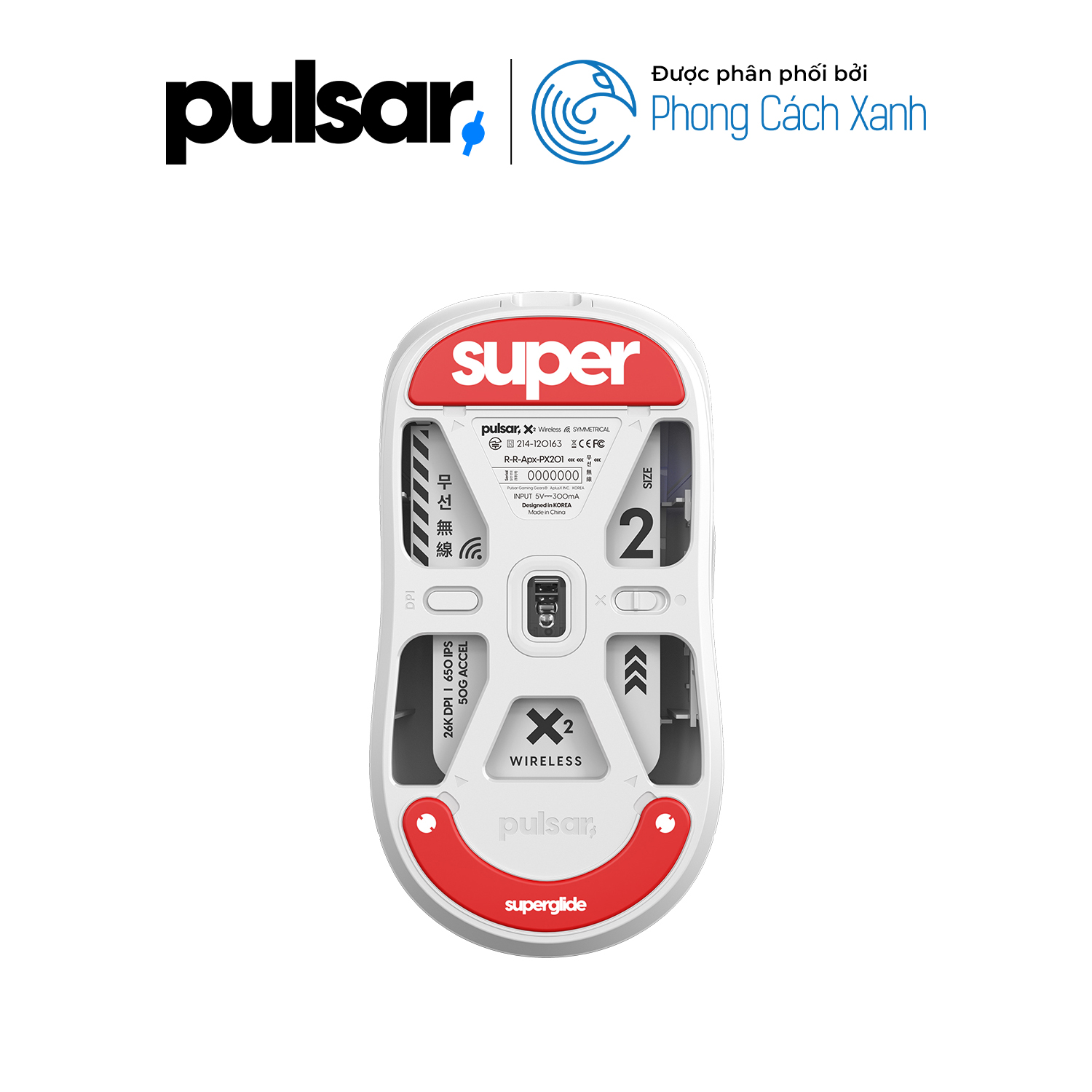 Feet chuột Pulsar Superglide 2 - Pulsar X2 Wireless - Hàng Chính Hãng