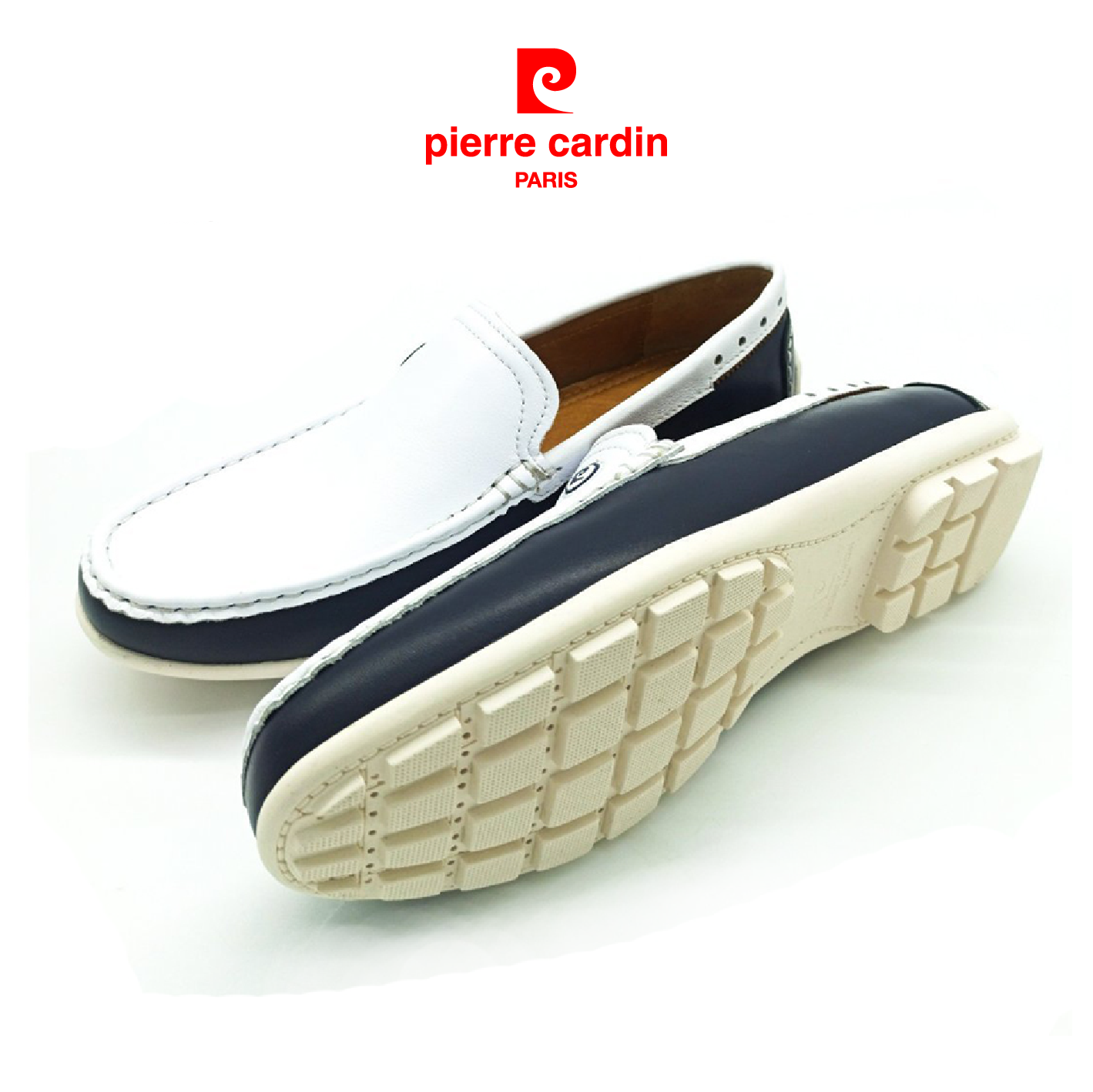 Giày lười nam Pierre Cardin da bò PCMFWL729BRW