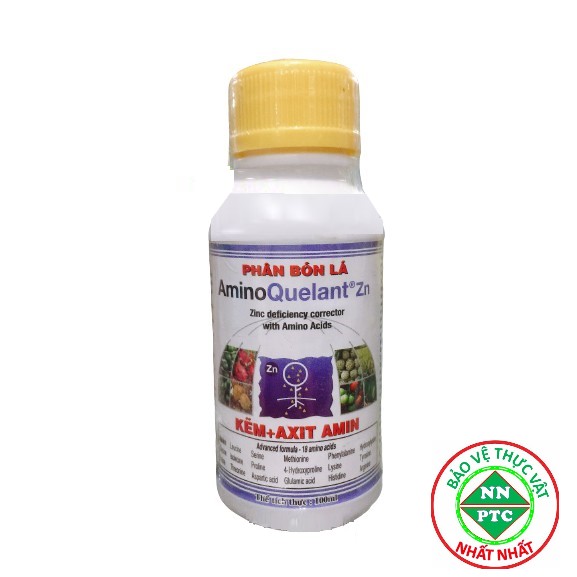 Phân bón Growmore AminoQuelant Zn 100ml Cung cấp Kẽm