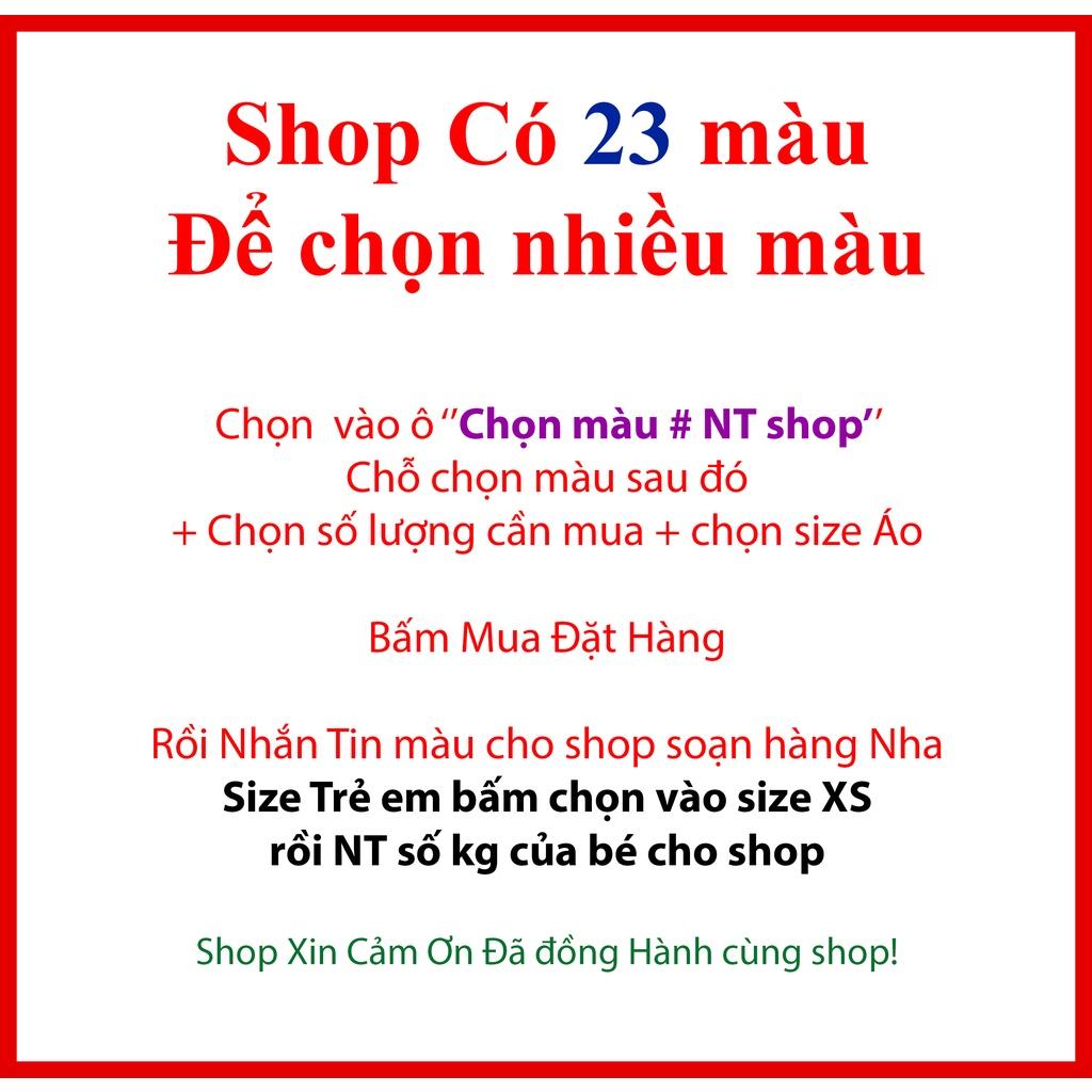 Áo Phông Trơn Andromeda Nhiều Màu Nam Nữ vải Dày Mịn Ngắn Tay Cổ Tròn