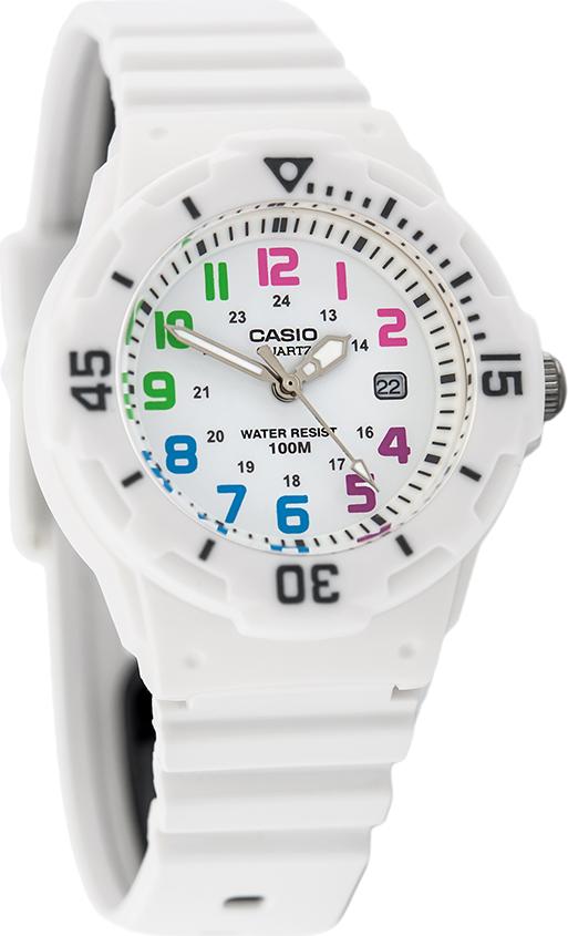 Đồng Hồ Nữ Dây Nhựa Casio LRW-200H-7BVDF - Trắng