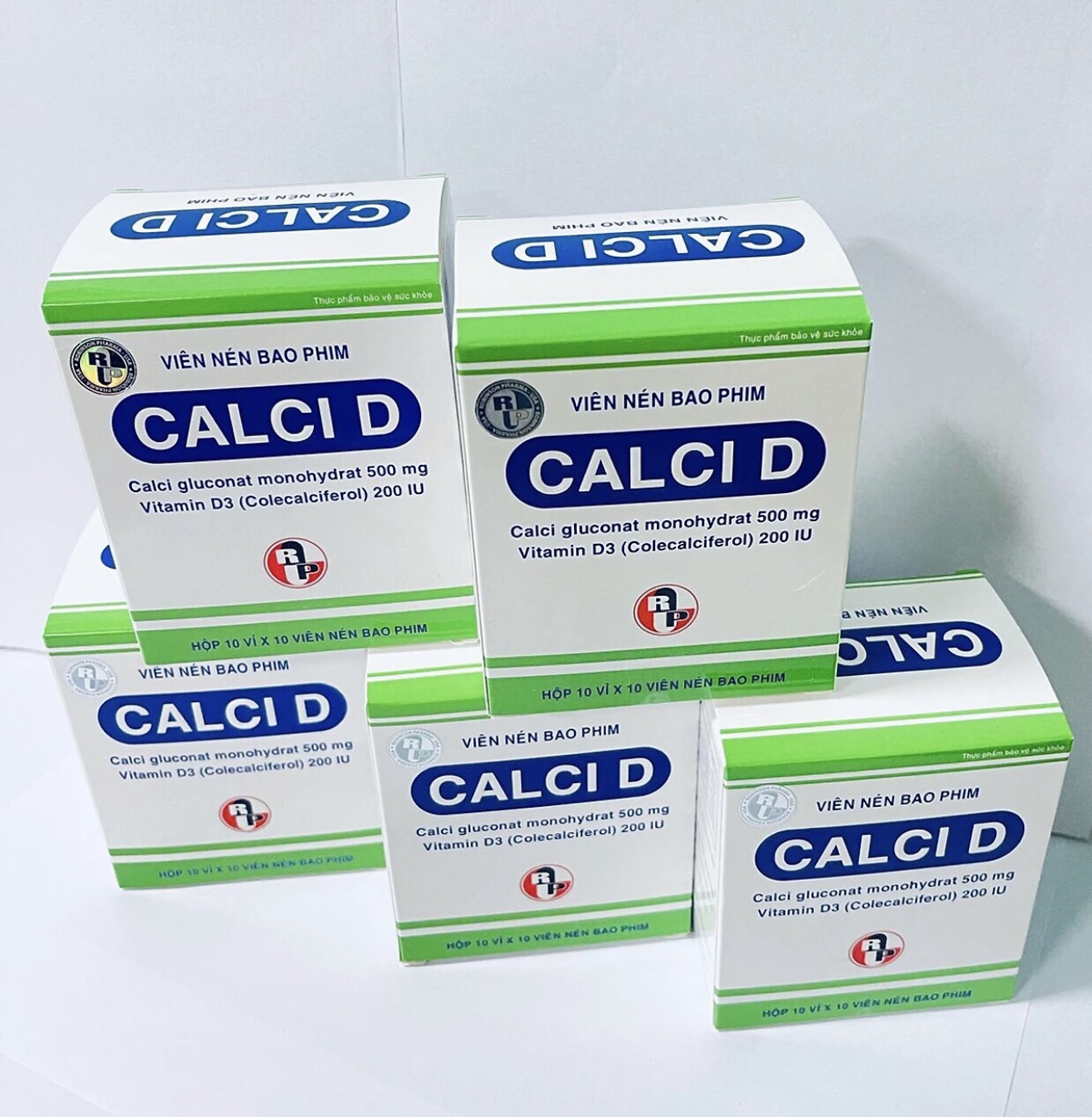 COMBO 2 TẶNG 1 TPCN Viên uống giúp bổ sung canxi và vitamin D3 cho người lớn tuổi,phụ nữ sau mãn kinh và trẻ em đang phát triển chiều cao...-CALCI D-hộp 100 viên