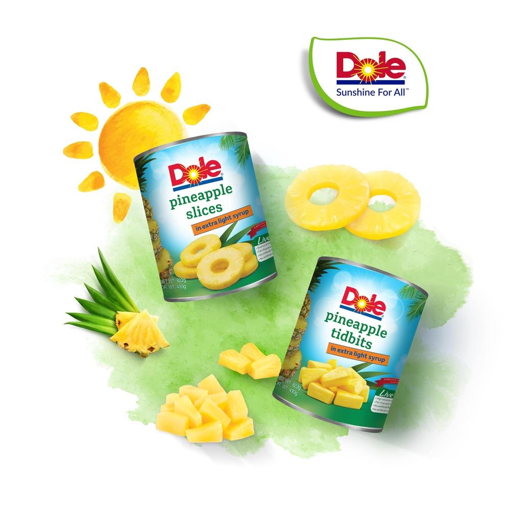 Dứa Miếng Nhỏ Dole (822g)