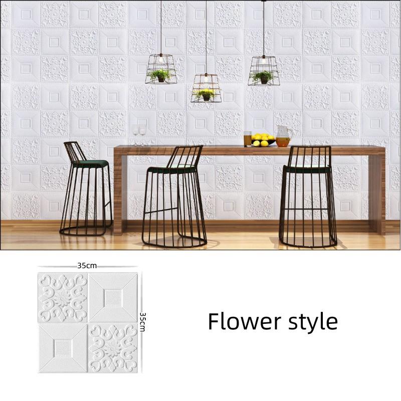 Miếng Dán Tường 3d Giả Gỗ Chống Thấm Nước