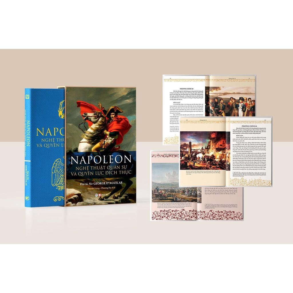 Sách - Deluxe Books - Napoleon - Nghệ Thuật Quân Sự Và Quyền Lực Đích Thực - Tân Việt Books