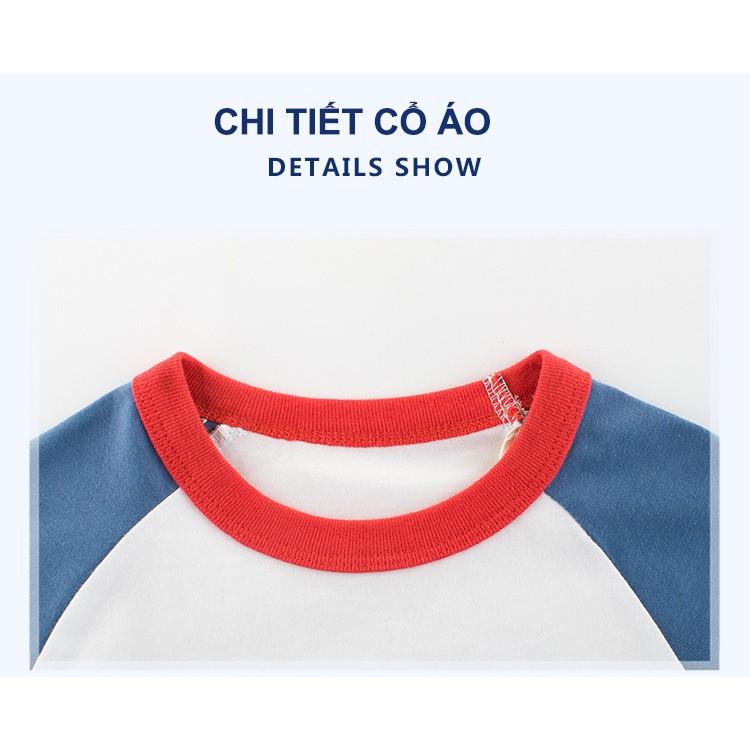 Áo cộc tay bé trai Chất cotton mềm mịn AT8