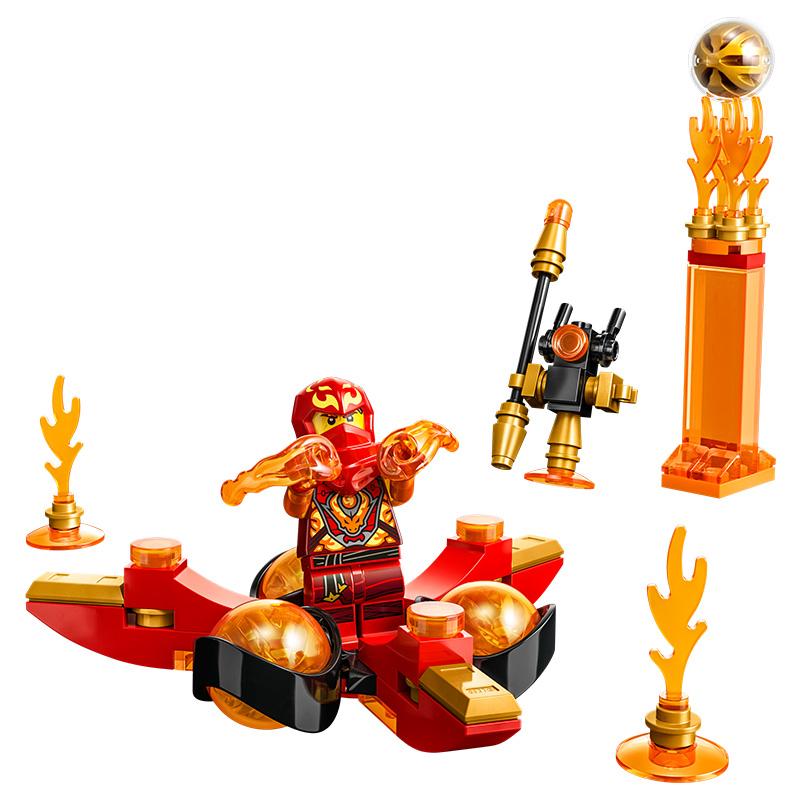 Đồ Chơi Lắp Ráp Con Quay Năng Lượng Rồng Của Kai Lego Ninjago 71777 (72 chi tiết)