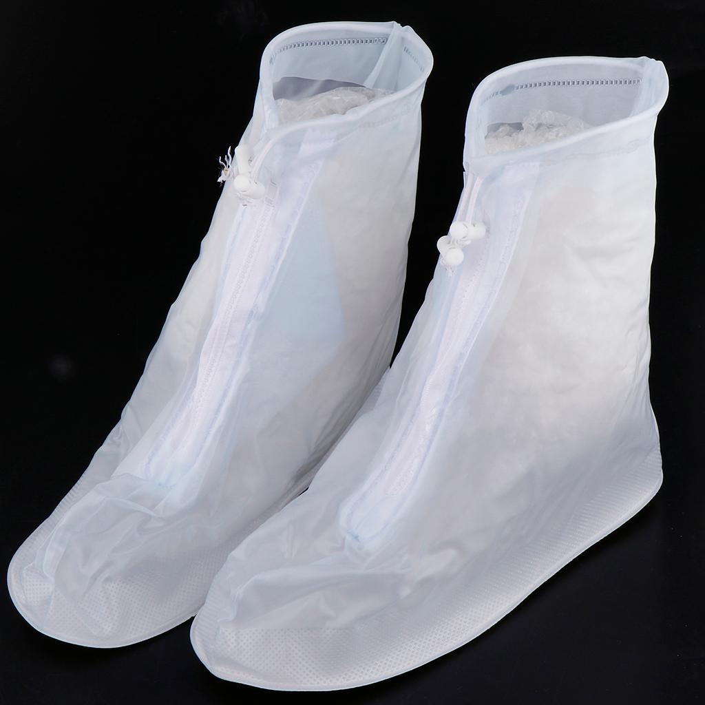 Waterproof Rain Boot Cover Unisex Reusable Rain Snow Galoshes S