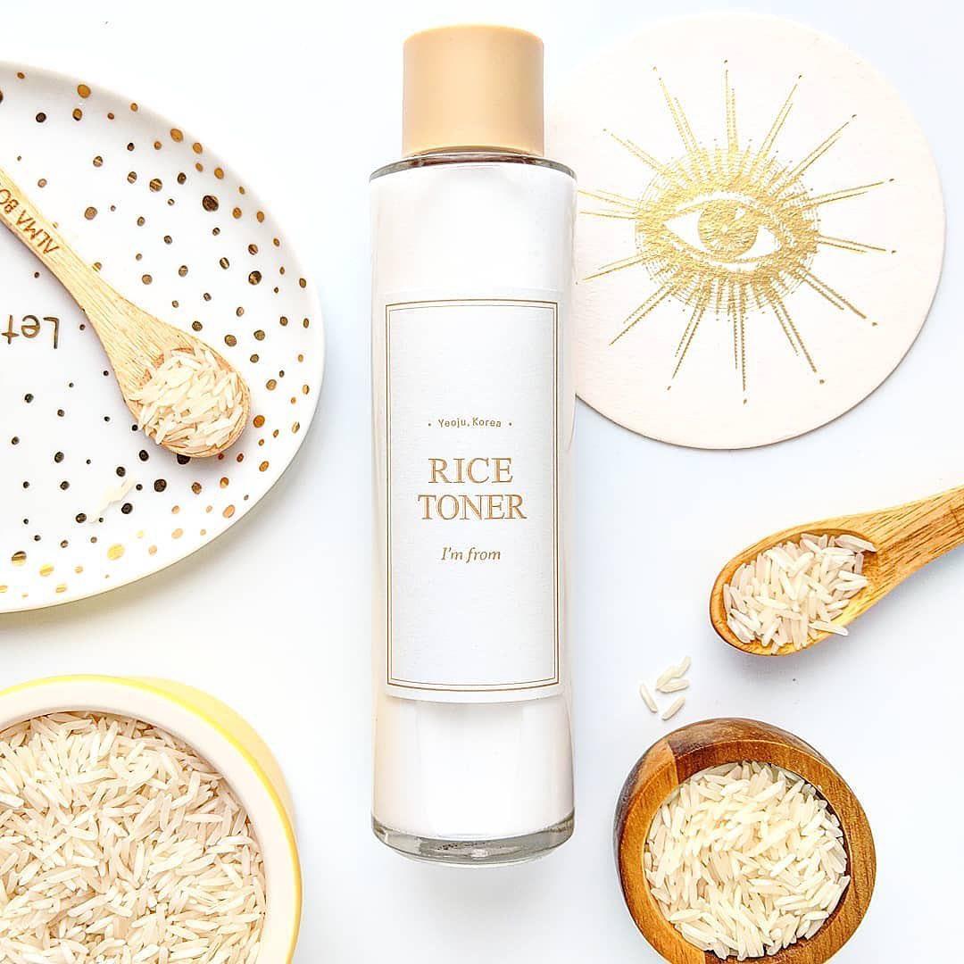 Combo Dưỡng Trắng Da từ Gạo I'm From Rice + Tặng kèm 1 băng đô tai mèo xinh xắn