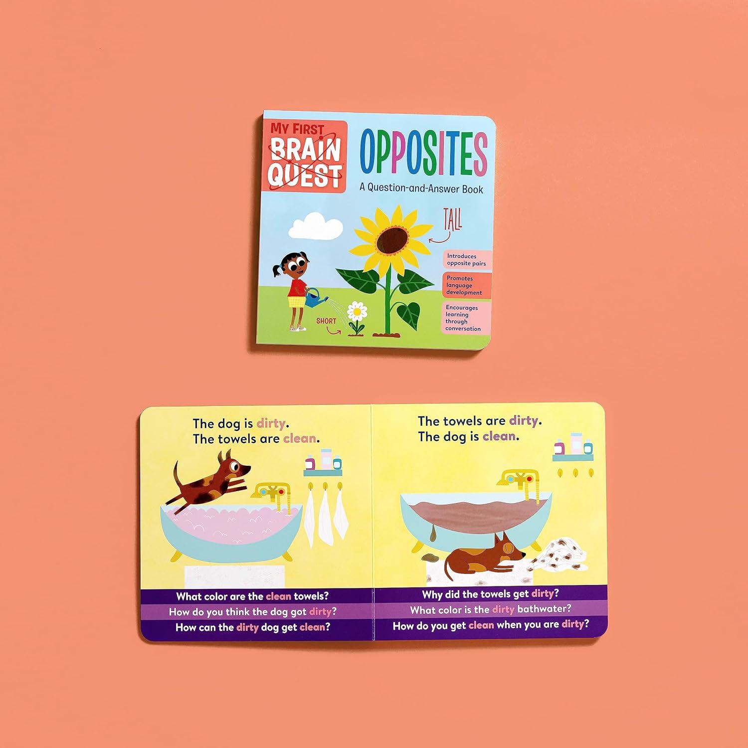 Sách ngoại văn: My First Brain Quest - Opposites - A Question-and-Answer Book