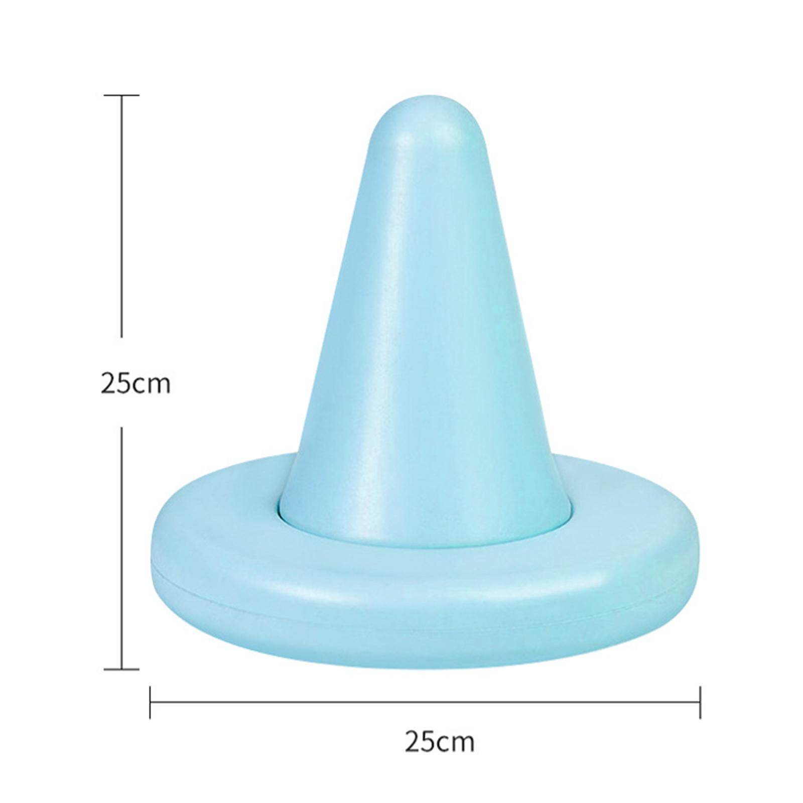 Soccer Cone Training Cone, Balanced Single Legged Stool, Children's Sensory Training Device for Football, Basketball