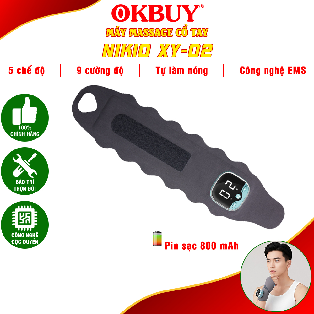 Băng quấn cố định kết hợp massage cổ tay XY-02 - Giải pháp bảo vệ và phục hồi cổ tay khỏi chấn thương, căng cơ