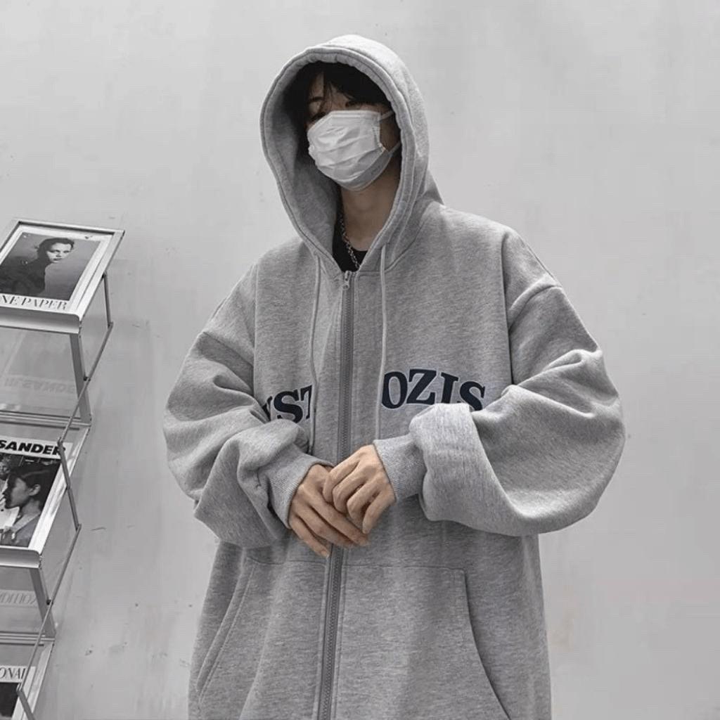 ÁO KHOÁC NỈ FORM RỘNG PHONG CÁCH HÀN - SIÊU NÉT , THỜI TRANG UNISEX CHO CÁC BẠN TRẺ THỜI TRANG NAM 1986