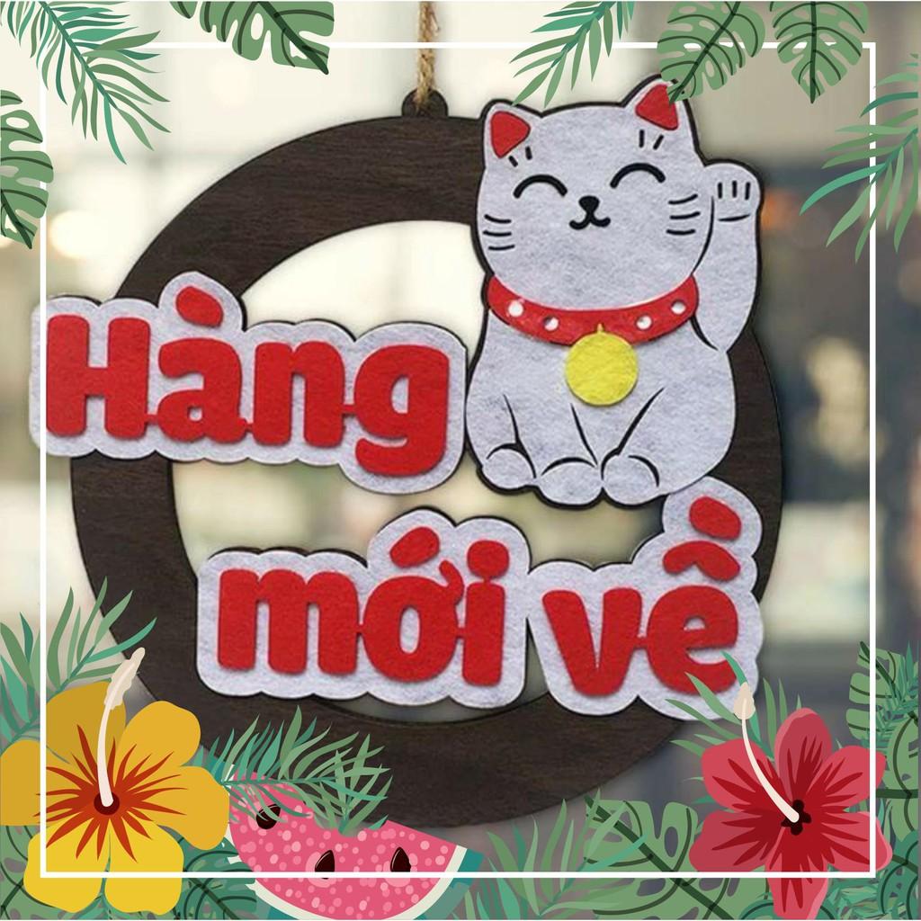 Biển decor Hàng mới về