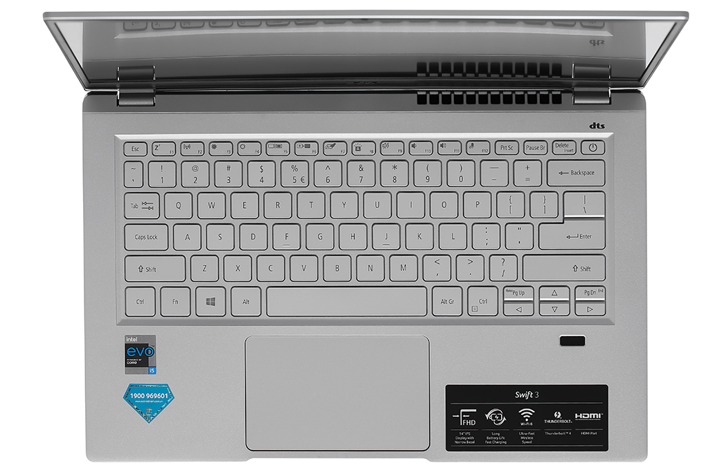 Máy Tính Xách Tay Laptop Acer Swift 3 SF314-511-55QE - Hàng Chính Hãng