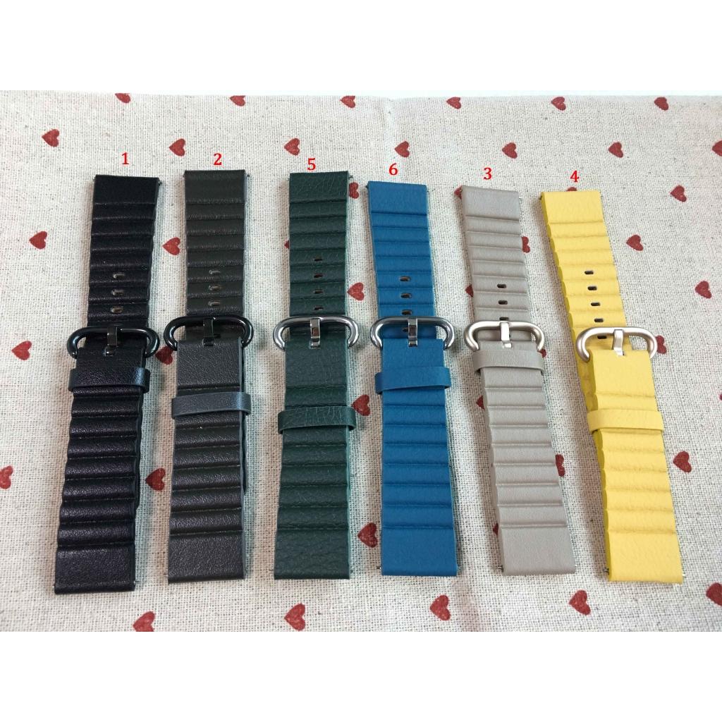 Dây Đeo Bằng Da Bò Cho Đồng Hồ Thông Minh Ticwatch Pro E2 S2 GTX