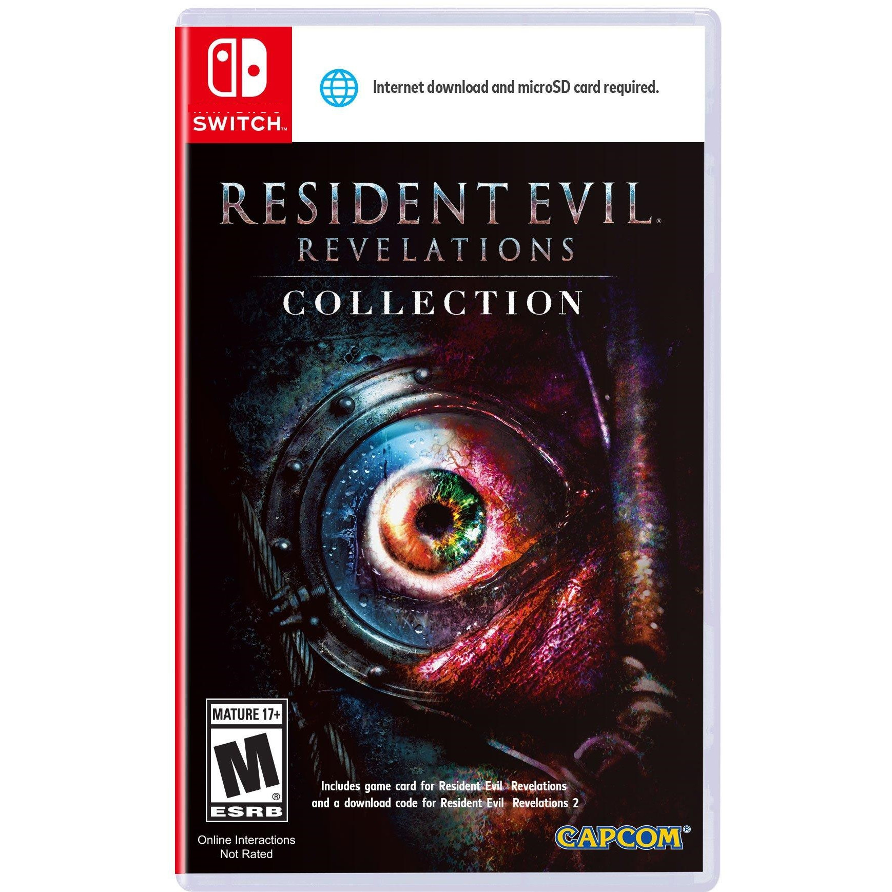 Đĩa game Resident Evil Revelations Collection cho máy Switch