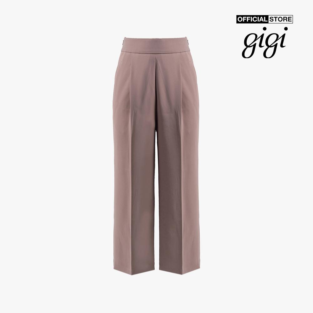 GIGI - Quần culottes nữ xếp li Deep Pleat G3206T211315