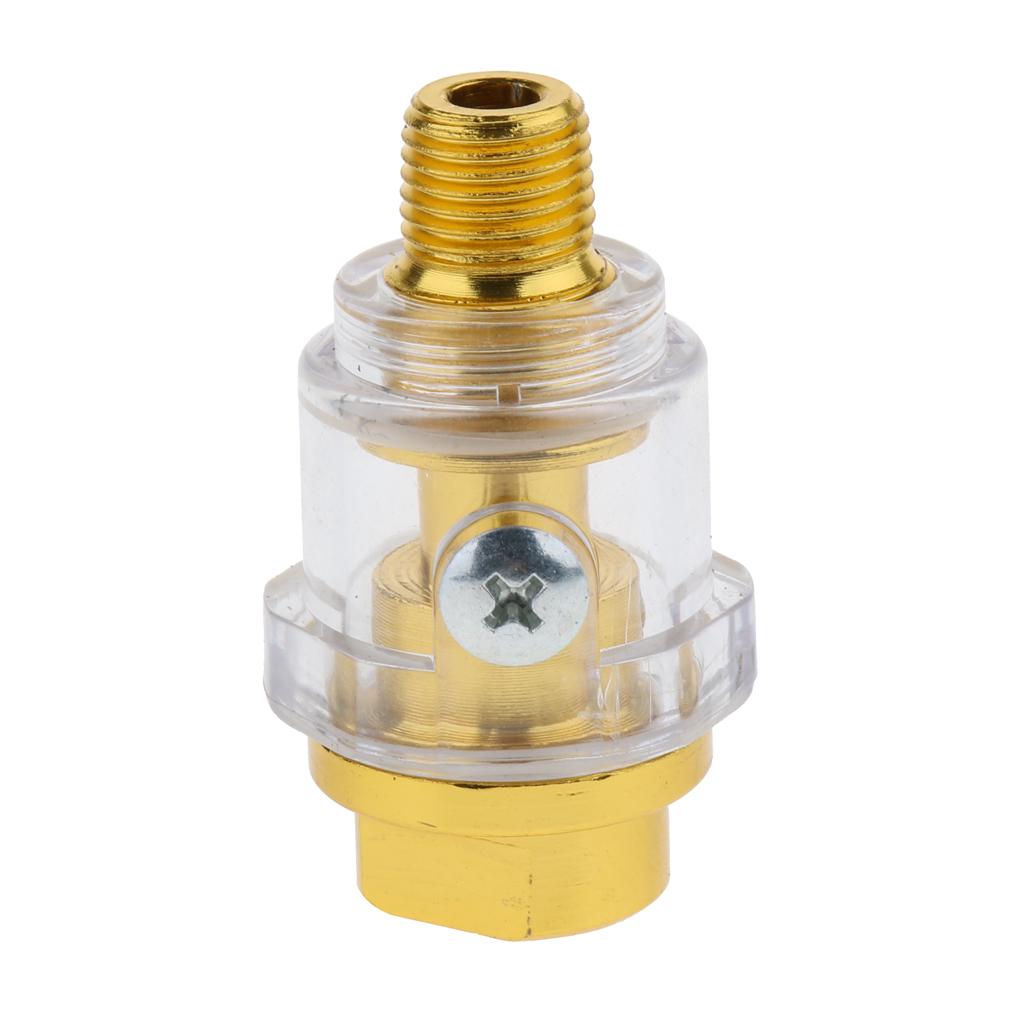 Đồng Mini Phù Oiler Lubricator Cho Khí Nén Công Cụ Không Khí 1/4