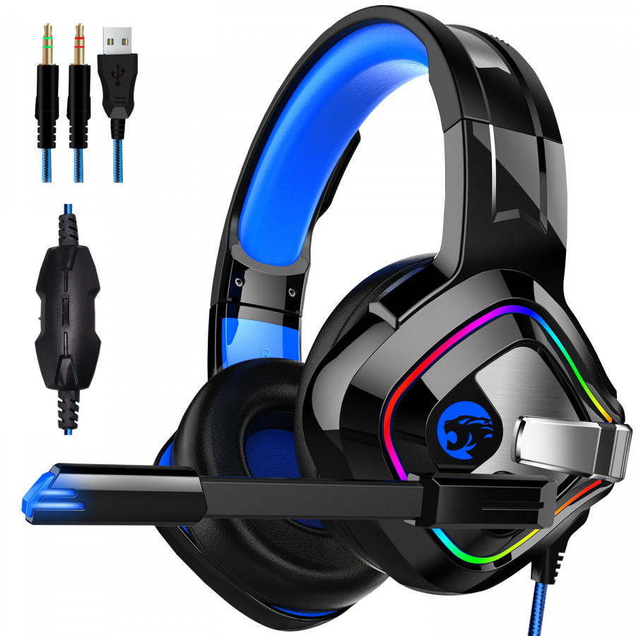 Tai nghe gaming chụp tai (Headphone Gaming) cho game thủ cao cấp A66 - Hàng nhập khẩu