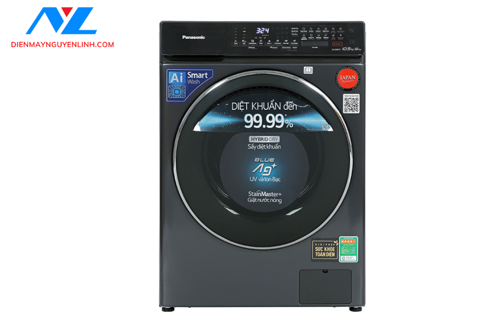 NA-S056FR1BV - Máy giặt sấy Panasonic 10.5/6 kg HÀNG CHÍNH HÃNG