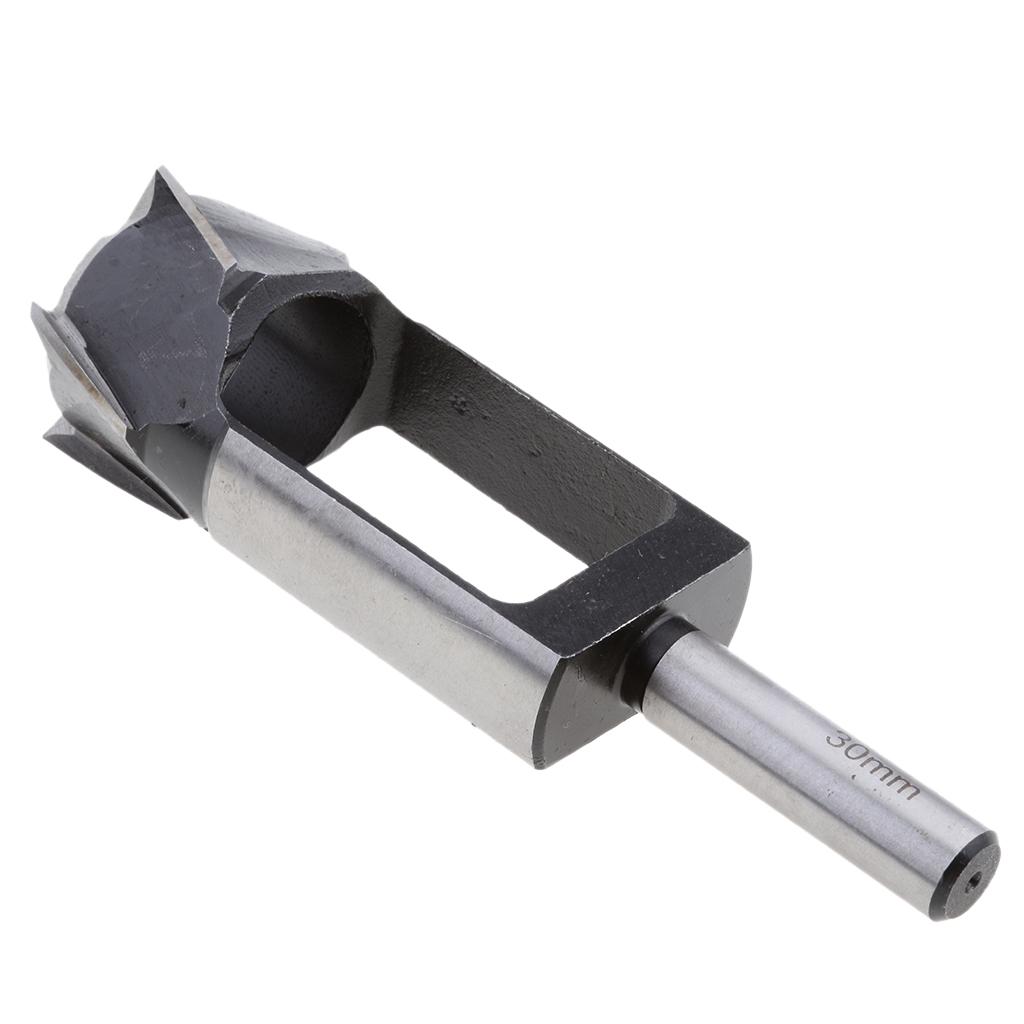2PCS 18mm+30mm Tenon Plug Cutter Hardened High Carbon Steel Plug Cutting Hardened Carbon Steel for Long-lasting Cutting