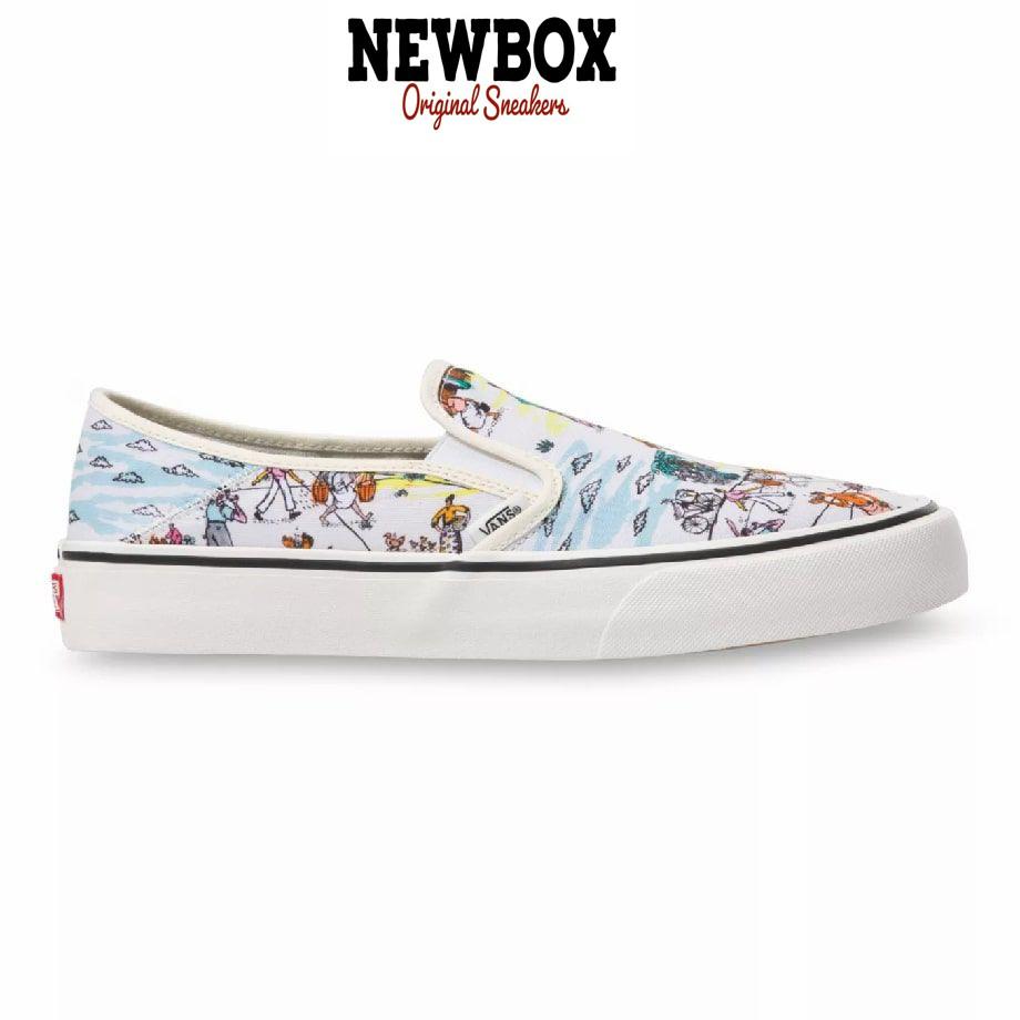 Giày Vans UA Slip-On SF Kide - VN0A3MVDWOK