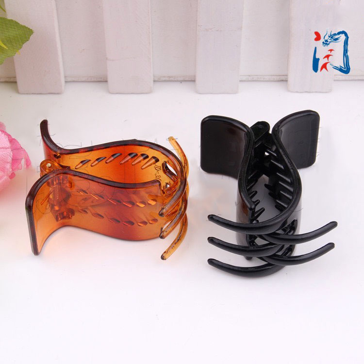 Kẹp Tóc Sau, Kẹp Càng Cua Trong Suốt 5 Răng KT20