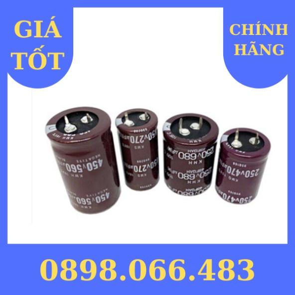 Tụ Điện Điện Phân 200V 250V 400V 450V 100Uf 220Uf 270uf330 470Uf 560Uf 680Uf 820Uf 1000Uf 2200Uf 3300Uf Tụ Nhôm