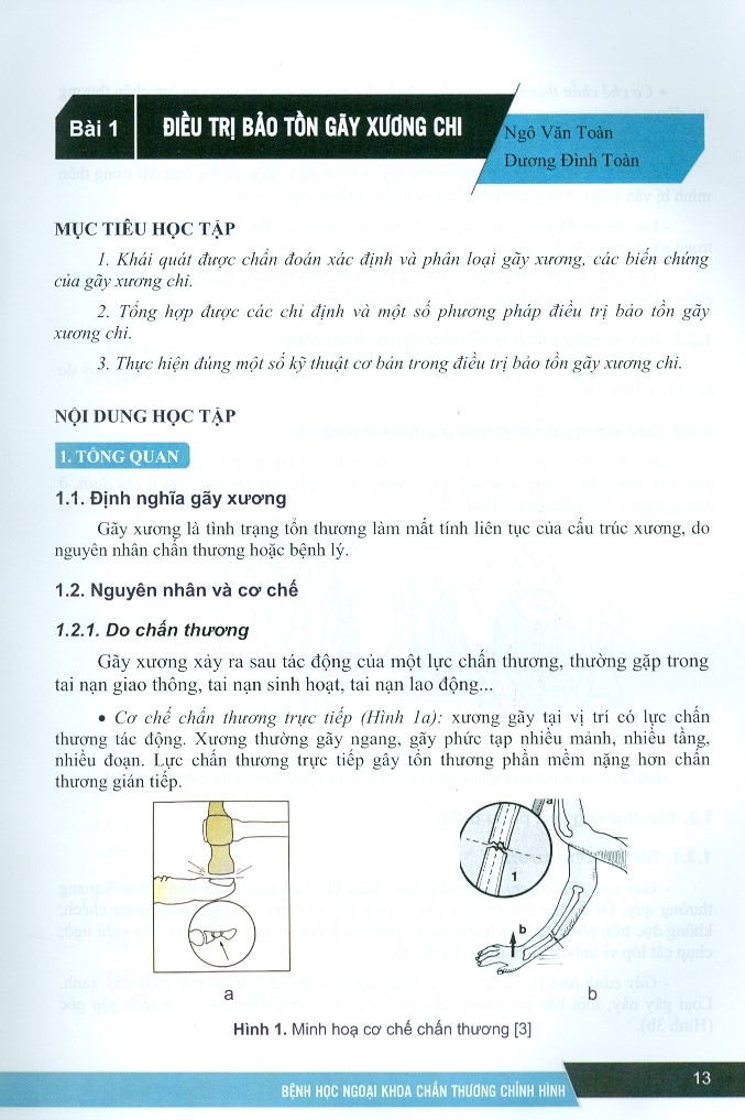 Bệnh Học Ngoại Khoa Chấn Thương Chỉnh Hình