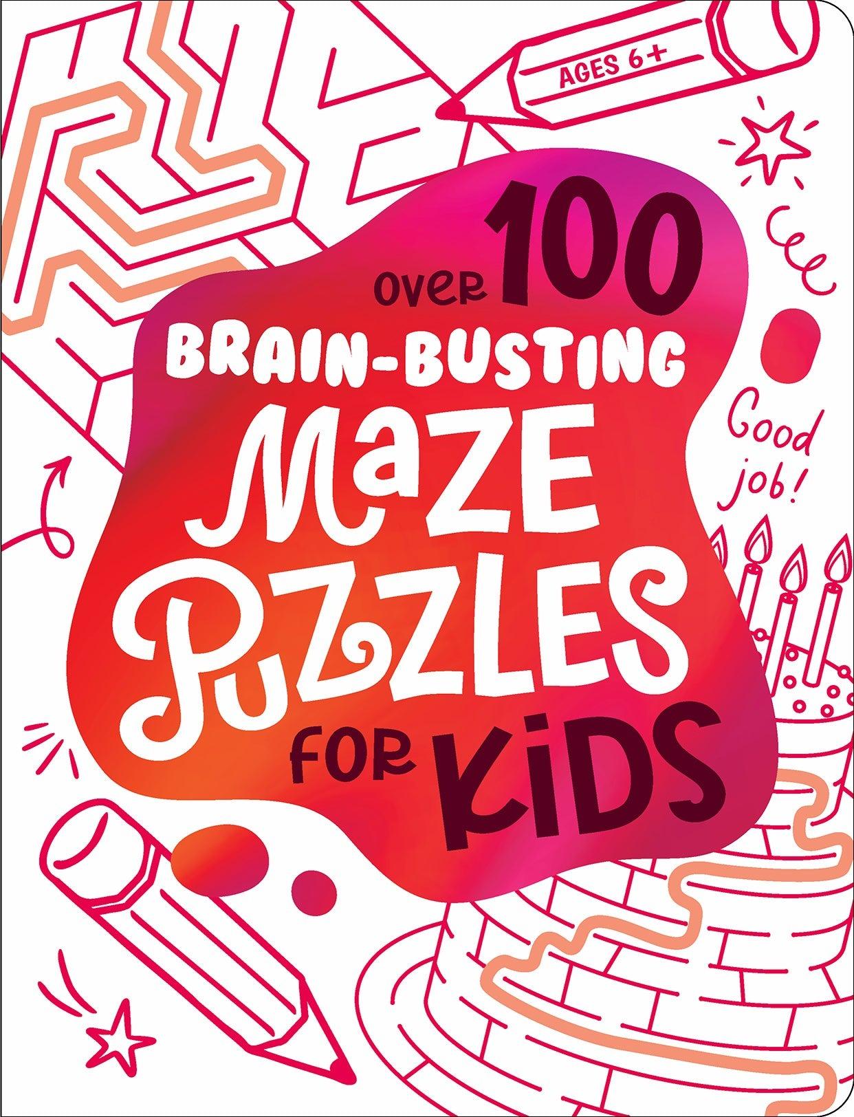 Sách ngoại văn: Brain-Busting Puzzles For Kids - Mazes
