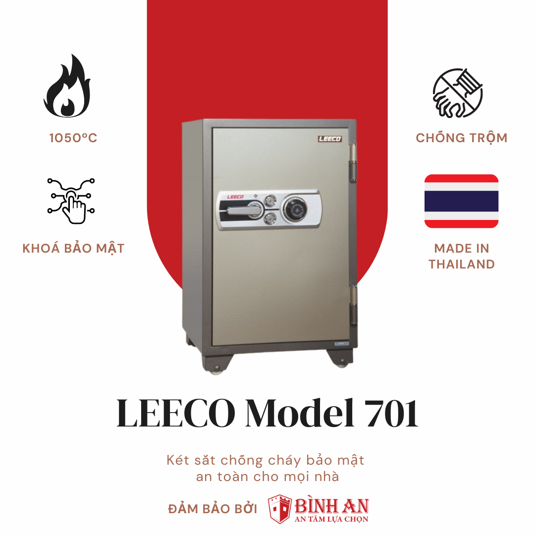 Két sắt Thái Lan chính hãng LEECO 701 (190kg)