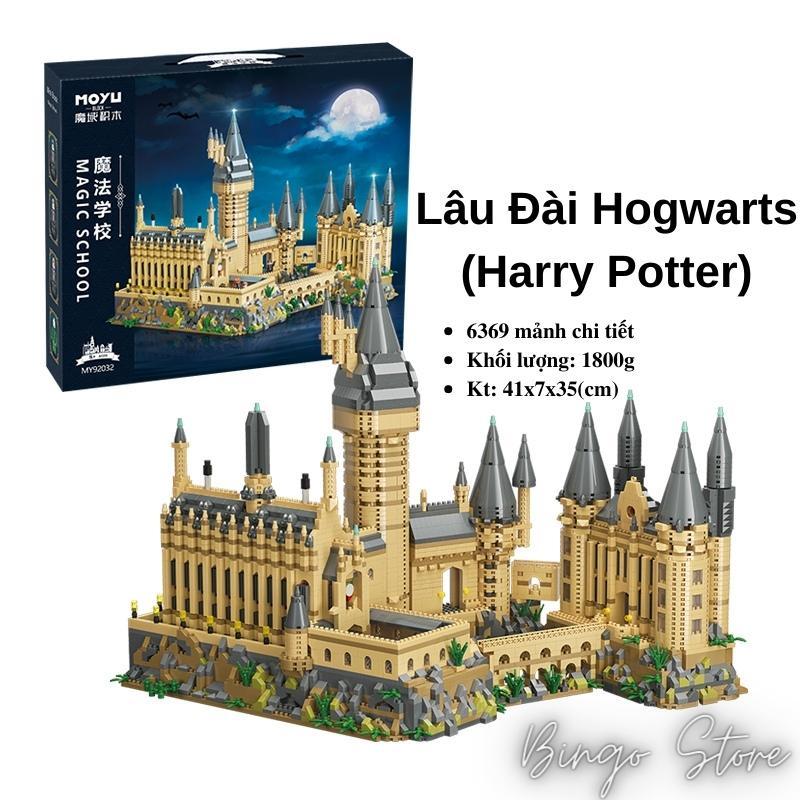 MÔ HÌNH LẮP RÁP LÂU ĐÀI PHÉP THUẬT HOGWARST 7000 CHI TIẾT