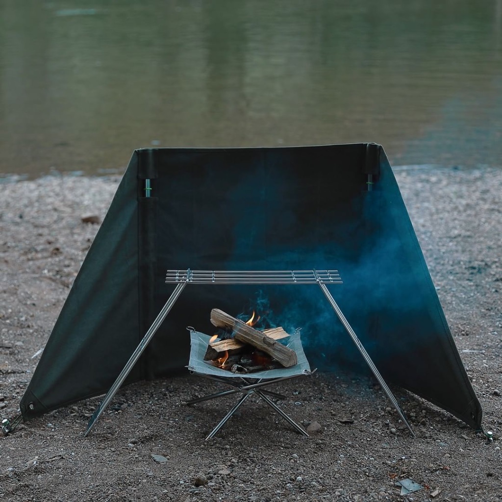 Chắn gió bếp vải canvas Campingmoon B-660