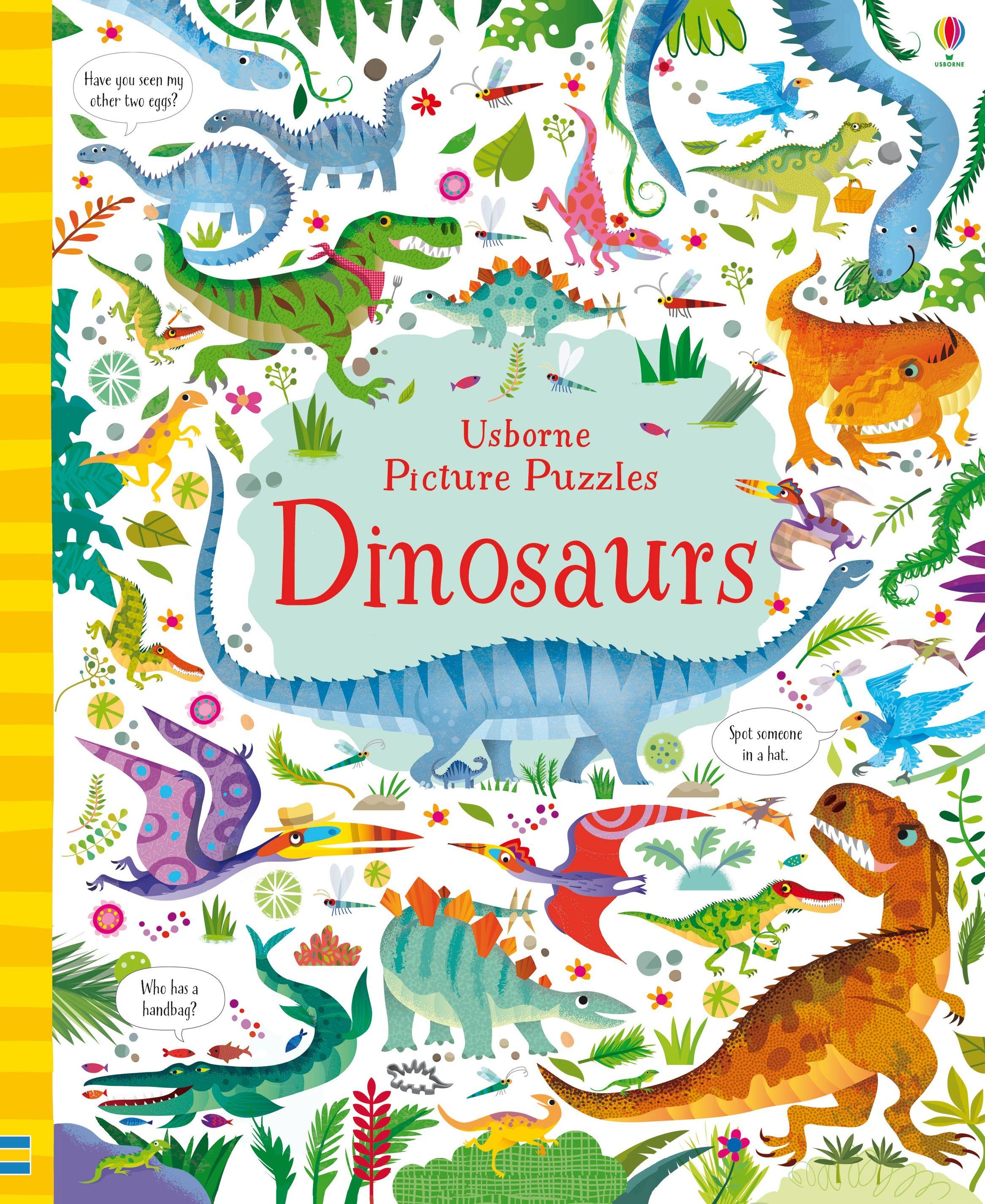 Hình ảnh Usborne Book And Jigsaw Dinosaurs
