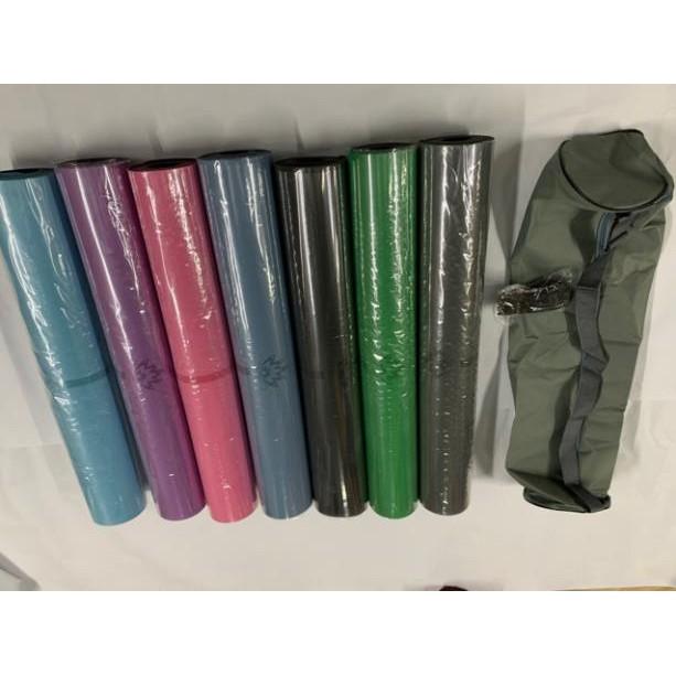 Thảm Tập Yoga Định Tuyến 5mm PU -Xanh lá