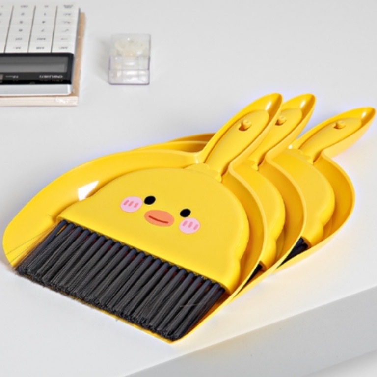 Chổi mini quét bụi bàn thờ đa năng kèm ky hốt rác , dễ dàng vệ sinh