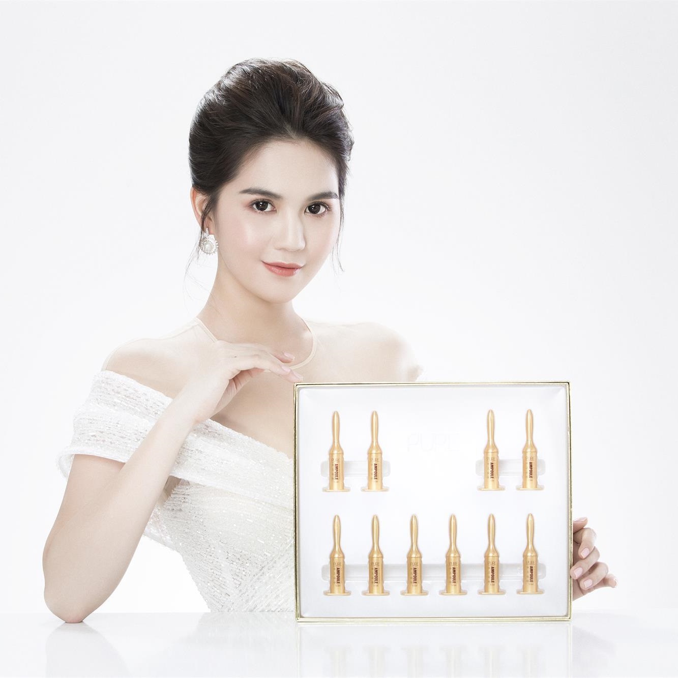 Tinh chất cô đặc dưỡng trắng Pure Ampoule