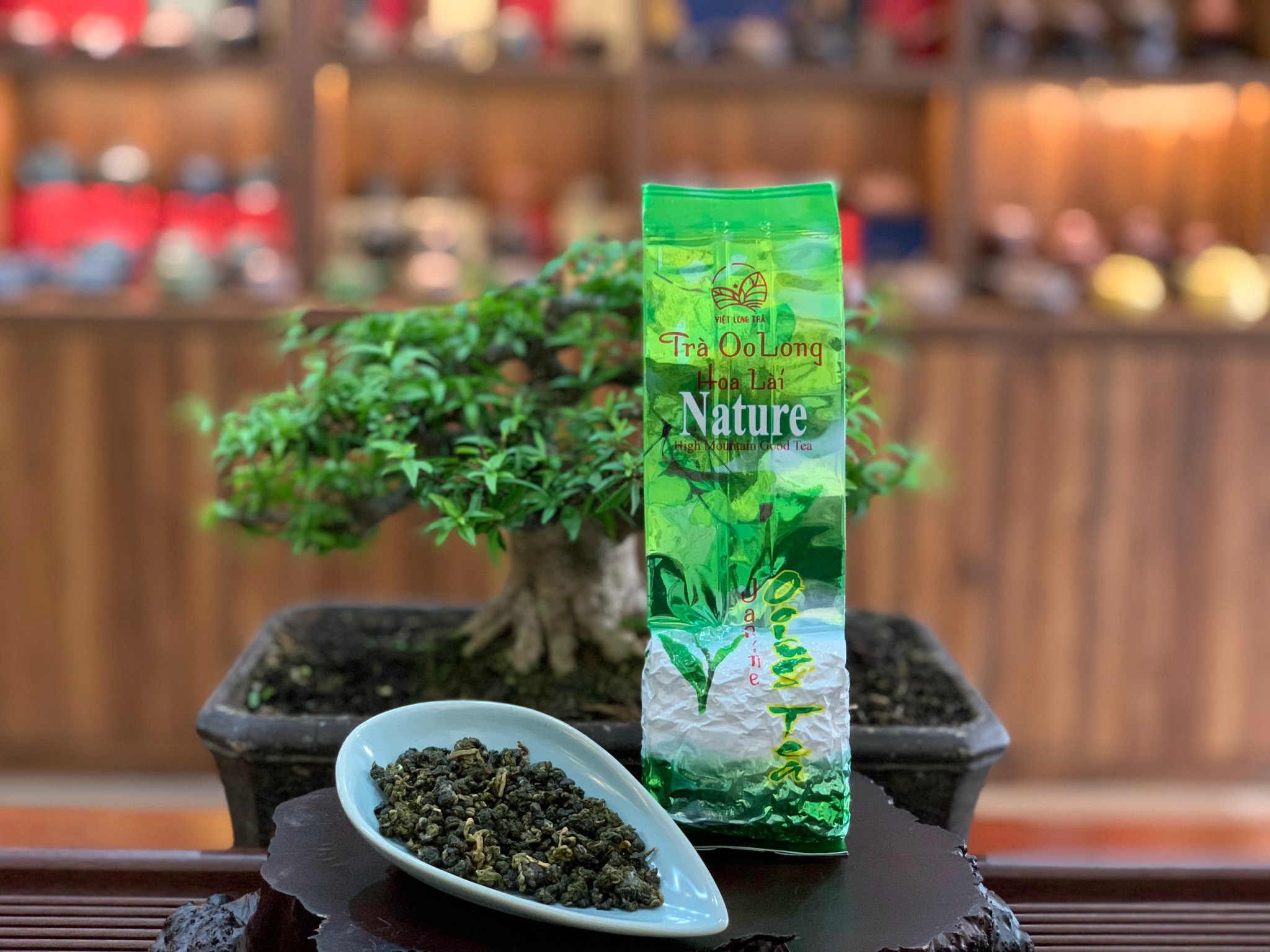OOLONG HOA LÀI 100G - HƯƠNG HOA LÀI TỰ NHIÊN - TRÀ TỐT SỨC KHỎE - ORGANIC TEA