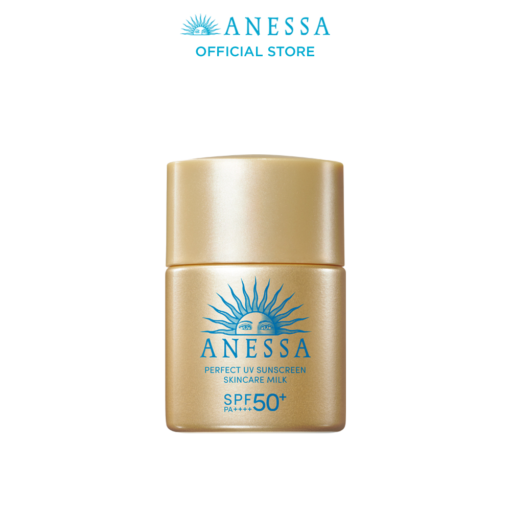 Sữa chống nắng dưỡng da hoàn hảo Anessa Perfect UV Sunscreen Skincare Milk SPF 50+ PA++++ 12ml